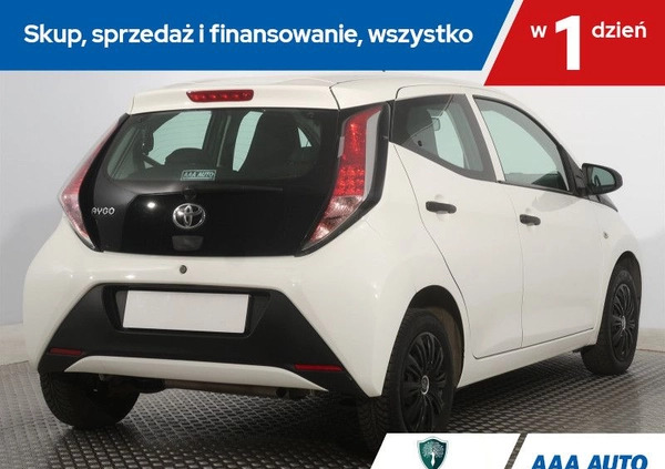 Toyota Aygo cena 34000 przebieg: 71717, rok produkcji 2017 z Zbąszynek małe 137